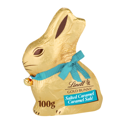 Lindt GOLD BUNNY Salted Caramel Chocolate Easter Bunny 100 g, $10.00/100g