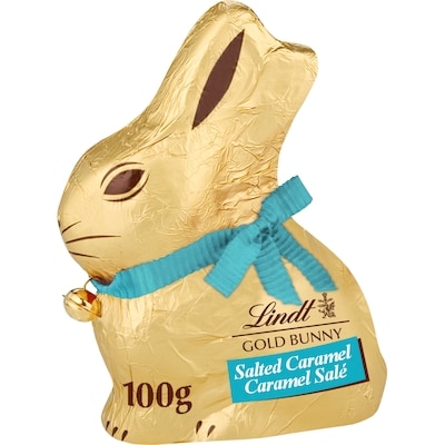 Lindt GOLD BUNNY Salted Caramel Chocolate Easter Bunny 100 g, $10.00/100g