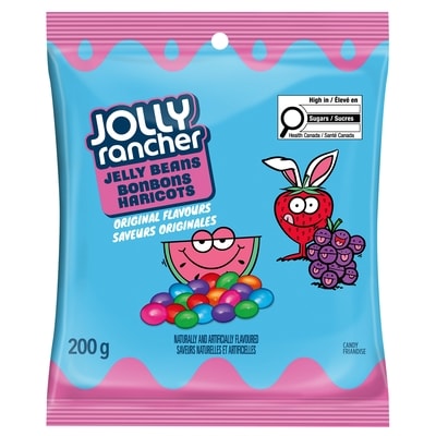 Jolly Rancher Friandise bonbons haricots saveurs originales 200 g, 2,00 $/100g