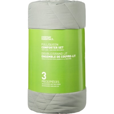 Everyday Essentials Full/Queen Comforter 3 Piece Set - Sage 1 ea, $27.94/1ea