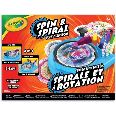 Crayola Spin & Spiral Art Station 1 ea, $26.00/1ea