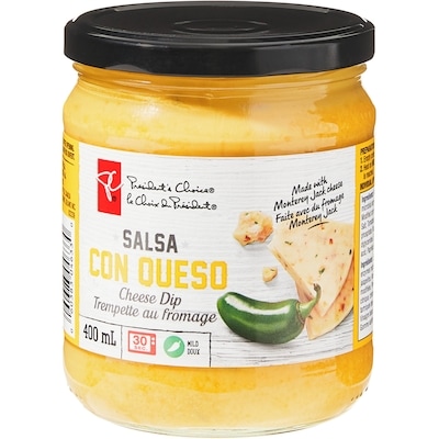 President's Choice Salsa Cheese Dip 400 ml, $1.13/100ml