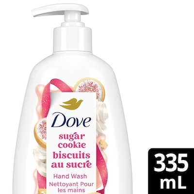 Dove Savon pour les mains, Édition limitée, Paillettes de biscuit sablé 355 ml, 1,69 $/100ml