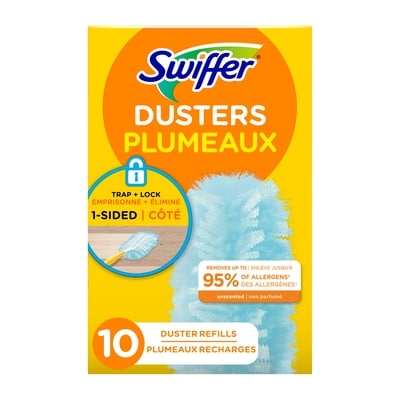Swiffer Dusters Multi-Surface Duster Refills for Cleaning, Unscented, 10 count 10 ea, $1.48/1ea
