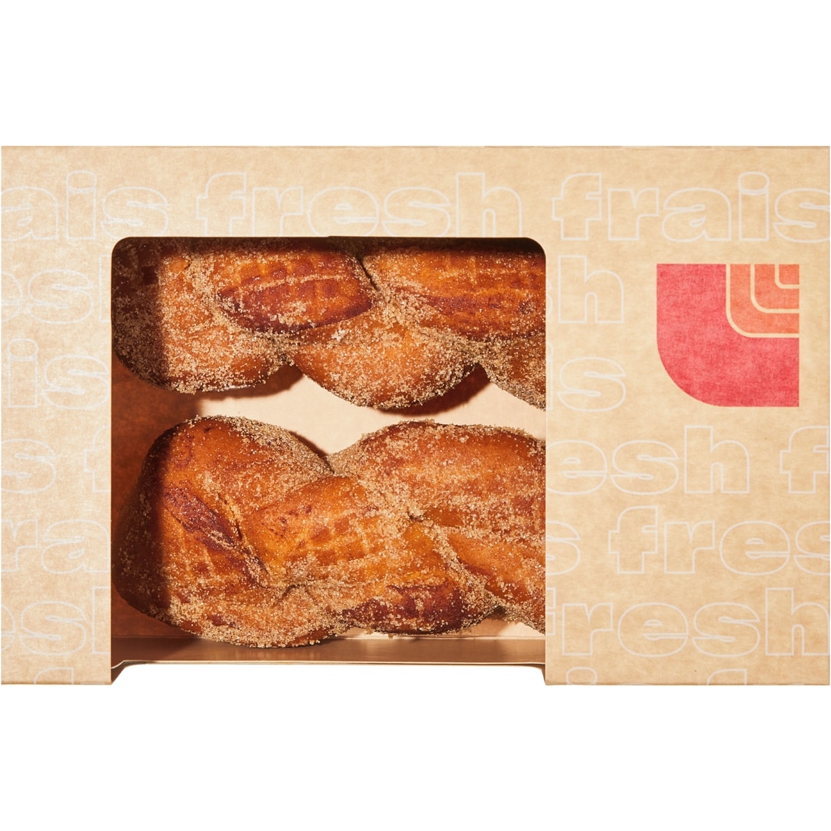 null Beignets fourrés à la framboise paquet de 2 210 g, 1,80 $/100g