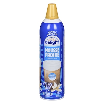 International Delight Rehausseur de café vanille française mousse froide 396 g, 1,77 $/100g
