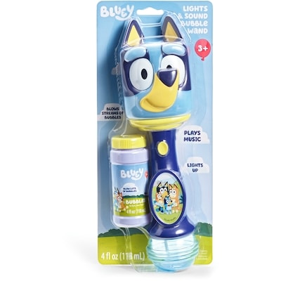 BLUEY Bubble Wand with Lights & Sound 1 ea, $22.00/1ea
