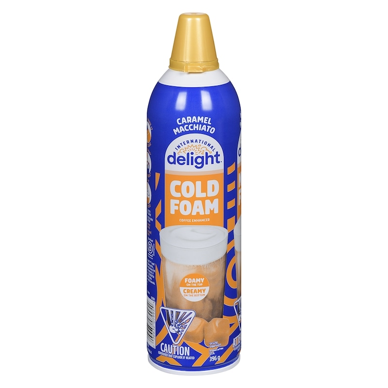 International Delight Coffee Enhancer Caramel Macchiato Cold Foam