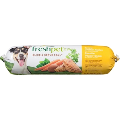 Freshpet Dog Food Tender Chicken Recipe With Garden Vegetables 454 g, $1.43/100g