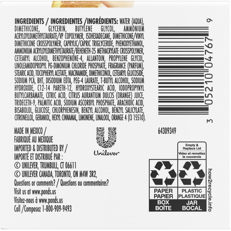 Orange Extract & Vitamin C Gel Face Moisturizer