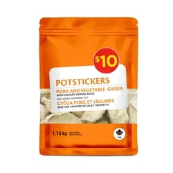 null Pork & Vegetable Gyoza Potstickers 6x1.13 kg, $0.88/100g