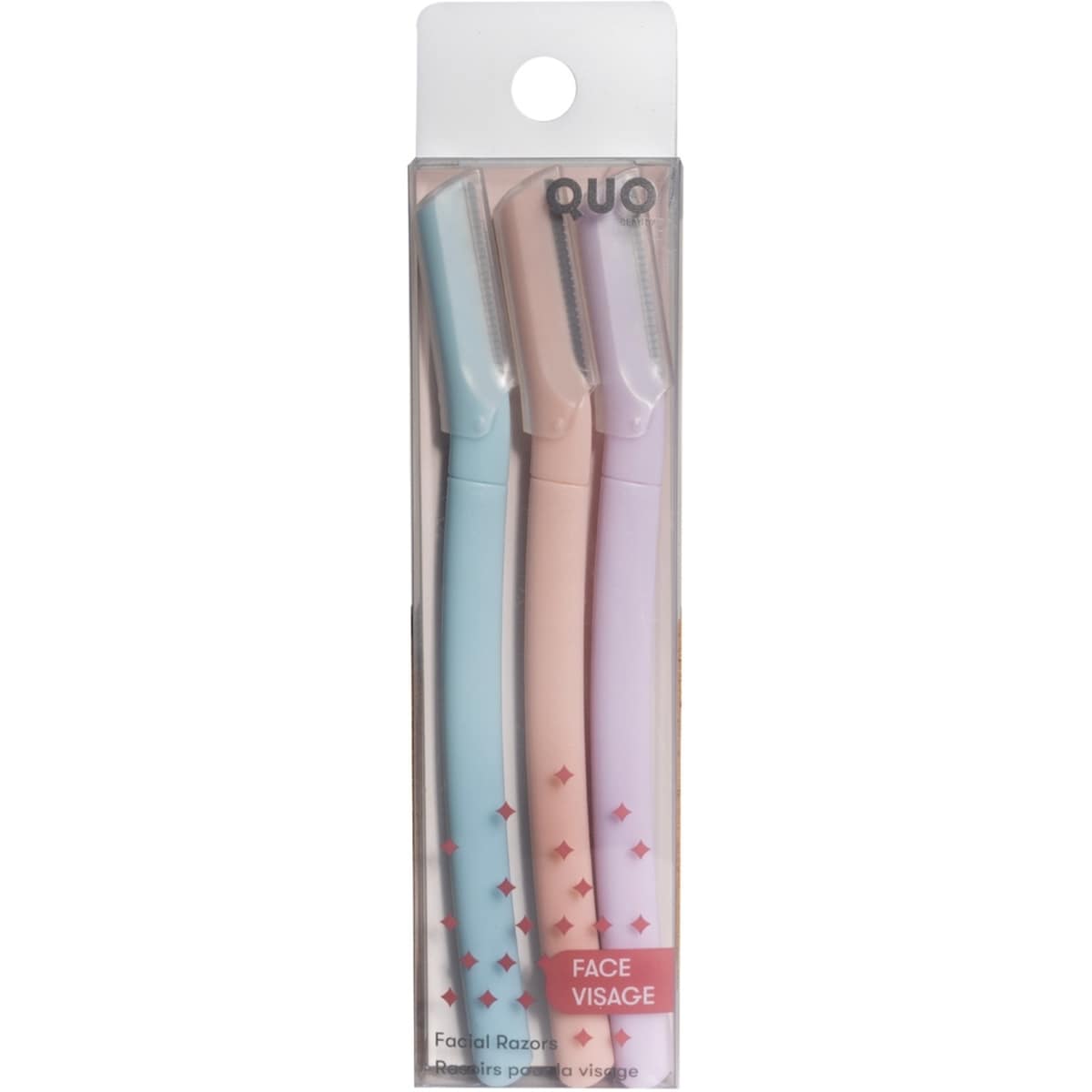 Quo Beauty Facial Razors 1 ea, $4.20/1ea