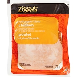 Ziggy’s Tranches de poulet style rôtisserie 175 g, 2,29 $/100g