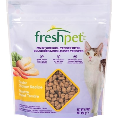 Freshpet Nourriture pour chats recette poulet tendre 454 g, 1,98 $/100g