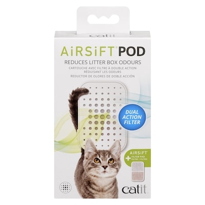 Catit Airsift Pod Dual Action Odour Reducing Pad 1 ea, $9.99/1ea