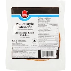 Royal Rotisserie-Style Chicken Slices 175 g, $2.29/100g