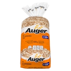 Auger Boulangerie pain 14 grains 600 g, 0,67 $/100g
