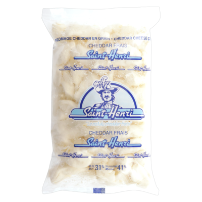 Saint Henri Fresh Cheddar Curds 500 g, $2.60/100g