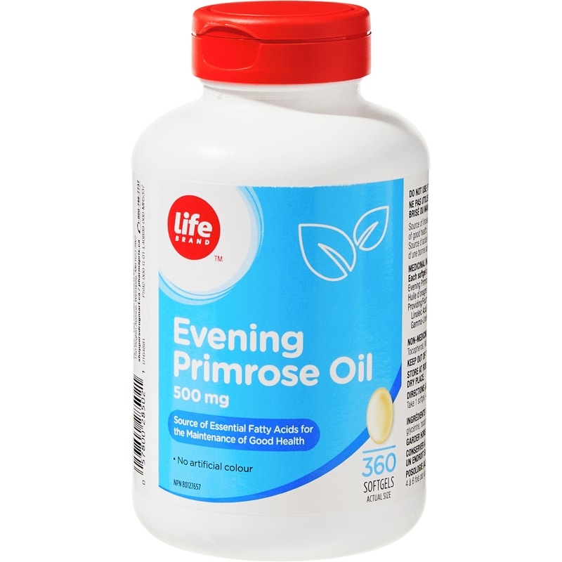 Evening Primrose Oil 500 mg 360 Softgels