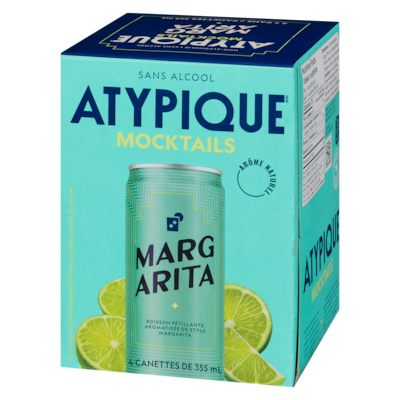 Boisson pétillante aromatisée margarita