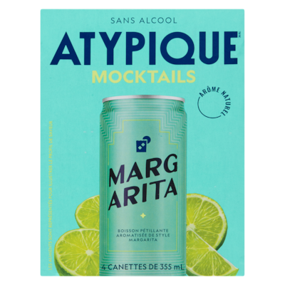 Boisson pétillante aromatisée margarita