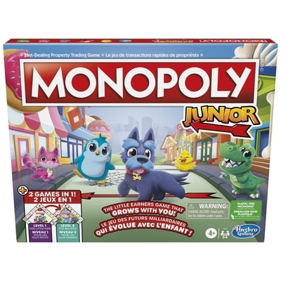 Hasbro Junior Board Game, 2-Sided Gameboard 1 ea, $19.00/1ea