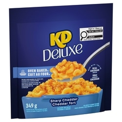 Kraft Kd Deluxe Sharp Cheddar Oven Baked Macaroni And Cheese - 349
