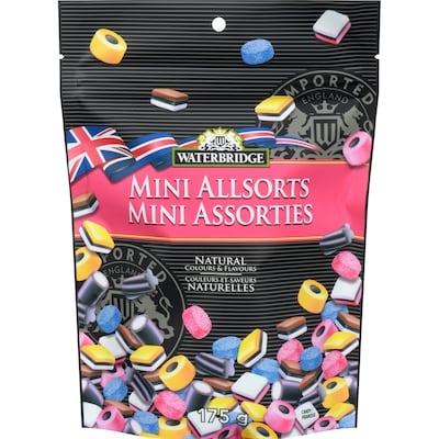 Waterbridge Candy Mini Allsorts 175 g, $2.28/100g