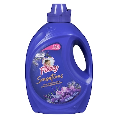 Fleecy Sensations assouplisseur de tissus parfum de lavande 3.5 l, 0,37 $/100ml