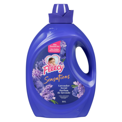 Fleecy Sensations assouplisseur de tissus parfum de lavande 3.5 l, 0,37 $/100ml