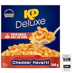 Kd Deluxe Cheddar Havarti Oven Baked Macaroni And Cheese