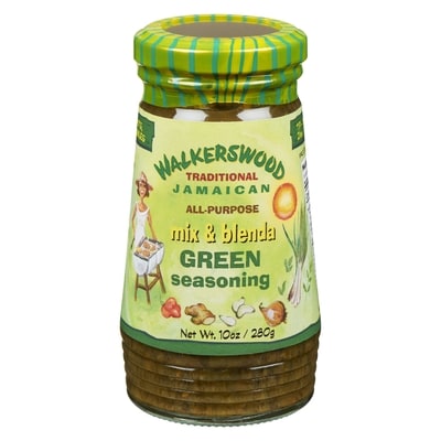 Walkerswood Assaisonnement vert traditionnel jamaïcain tout usage 280 g, 1,43 $/100g