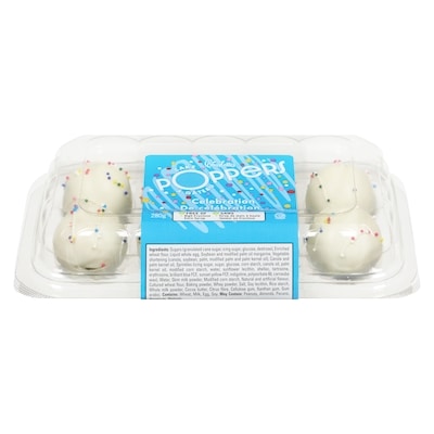 Charlotte's Gâteaux Poppers de célébration 280 g, 2,32 $/100g