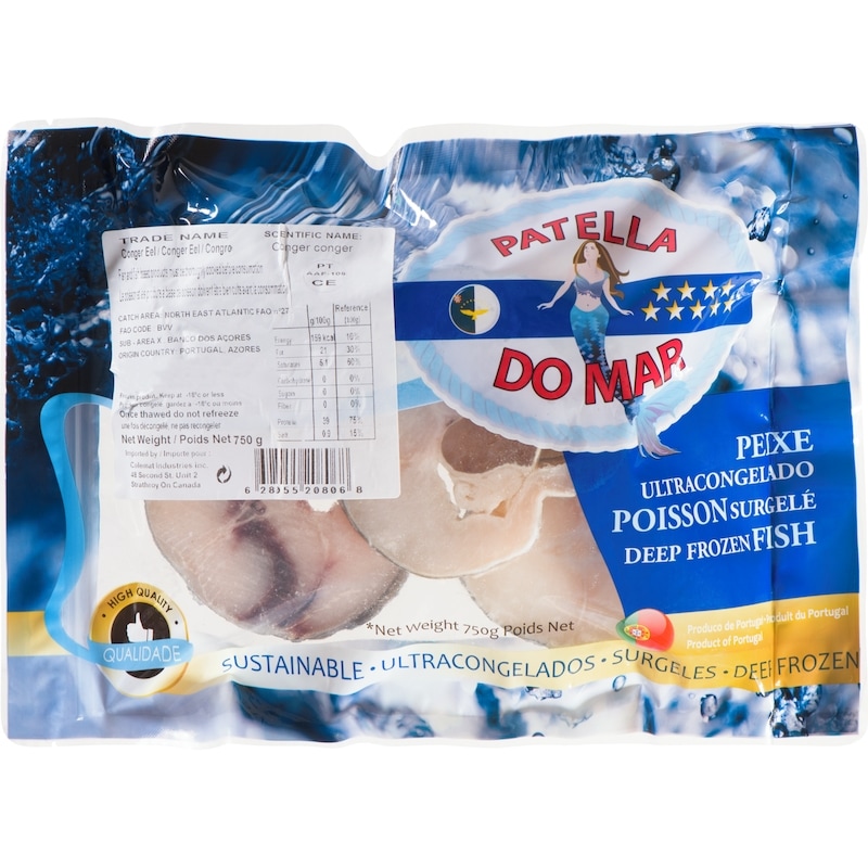 Deep Frozen Fish Conger Eel