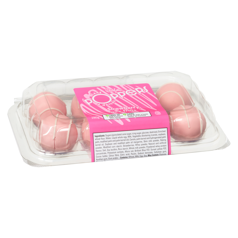 Cake Poppers, Strawberry