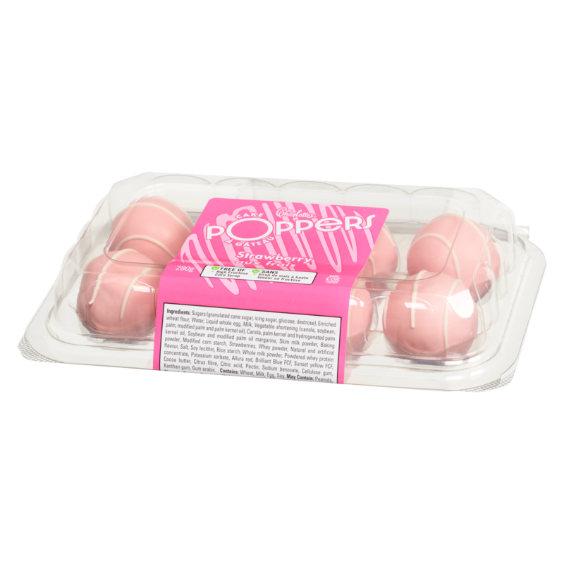 Cake Poppers, Strawberry