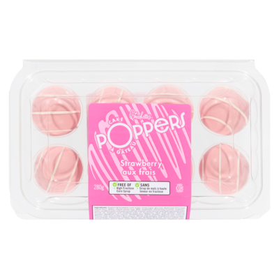 Cake Poppers, Strawberry