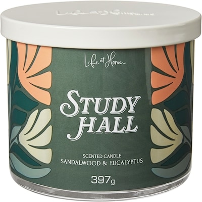 Life at Home Study Hall Scented Candle 1 ea, $12.00/1ea
