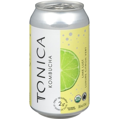 Tonica Kombucha Lime Lust 355 ml, $1.26/100ml
