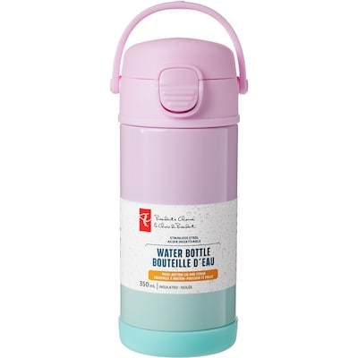 President's Choice Kids' Insulated Water Bottle - Purple Ombre 1 ea, $12.00/1ea