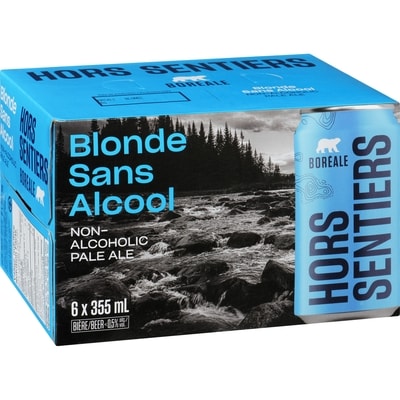 Hors sentiers bière blonde sans alcool