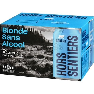 Hors sentiers bière blonde sans alcool