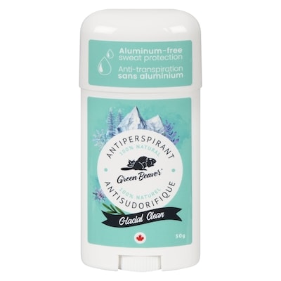 Green Beaver Antiperspirant Glacial Clean 50 g, $28.98/100g