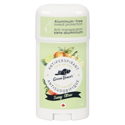 Green Beaver Antiperspirant Sunny Citrus 50 g, $28.98/100g