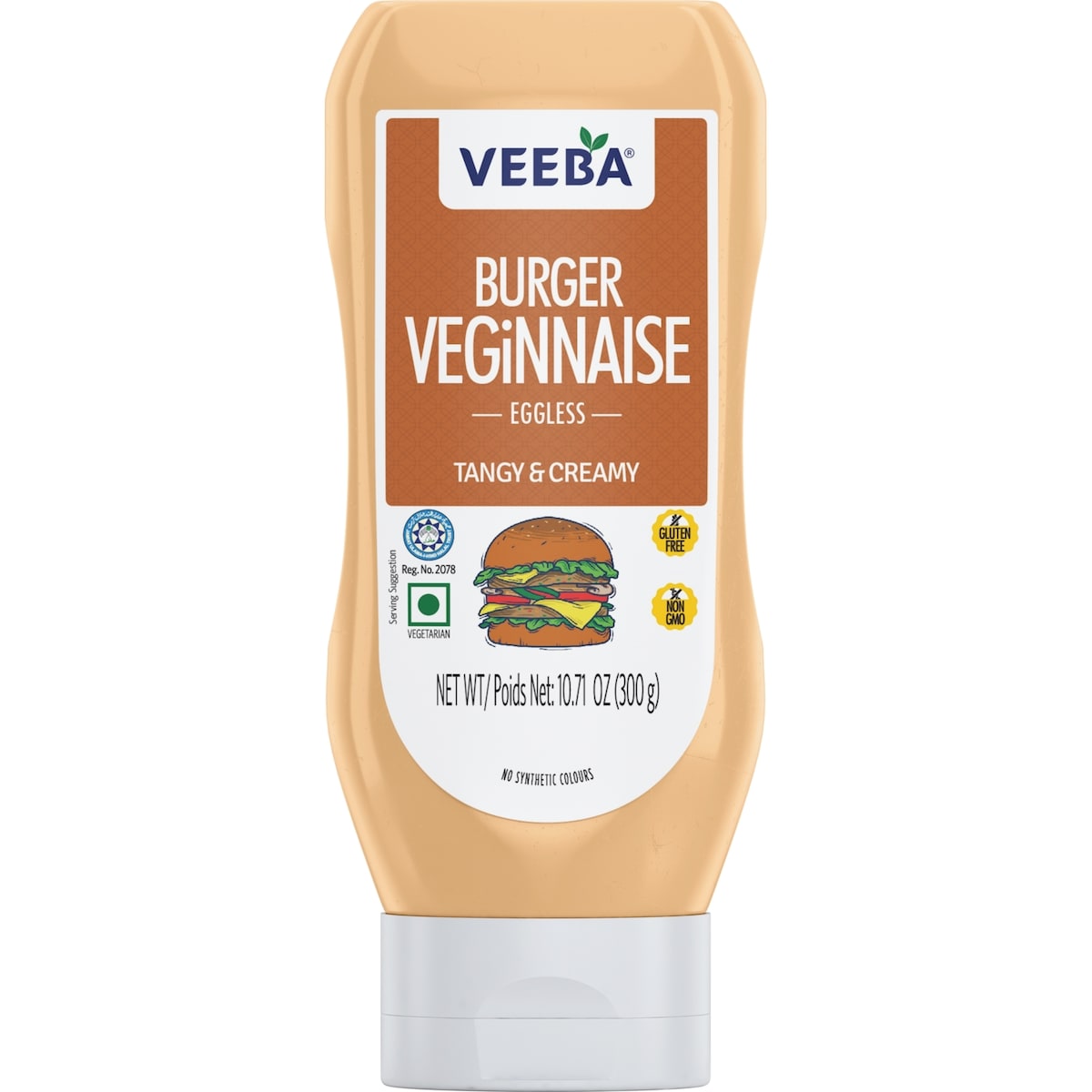 Veeba Veginnaise, Burger 300 g, $1.50/100g