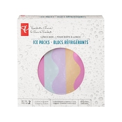 Lunch Box Ice Packs 2 Piece Set - Waves