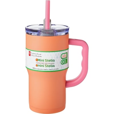President's Choice The Mini Stella Insulated Travel Tumbler - Peach 1 ea, $16.00/1ea