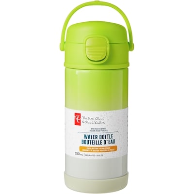 President's Choice Kids' Insulated Water Bottle - Green Ombre 1 ea, $12.00/1ea