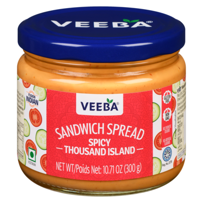Veeba Sandwich Spread Spicy Thousand Island 300 g, $1.60/100g