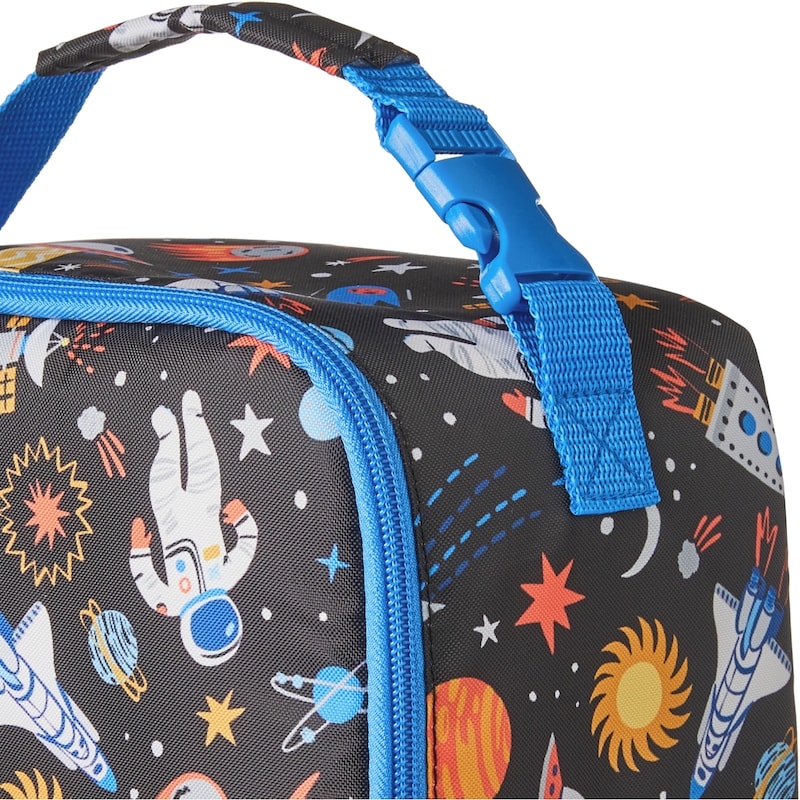 Kids' Dual Compartment Lunch Bag - Planet